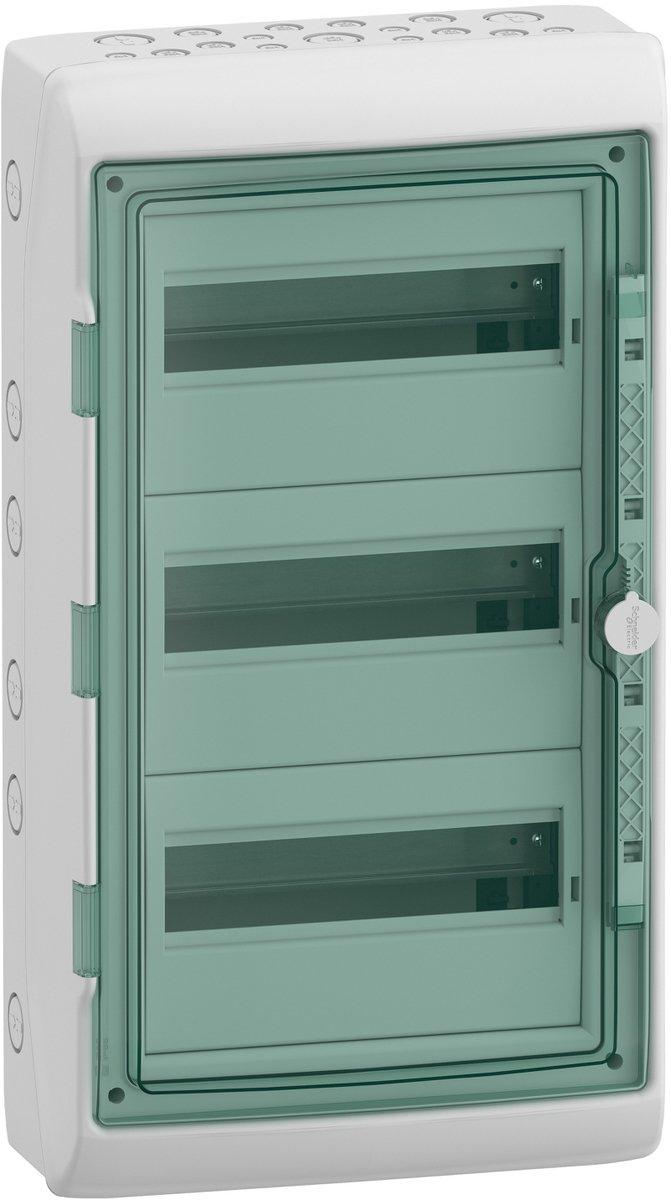 Installationskleinverteiler Kaedra Aufputz 3R 36TE IP65