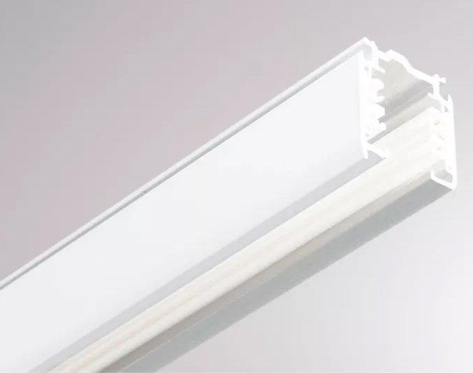 Stromschiene-HV weiß 3-Phasen XTS 4300-3 L 3.000mm Aufbau