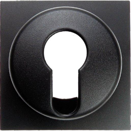 Zentralstück f. Schlüsselschalter/-taster B.1/B.3/B.7 Glas anthrazit