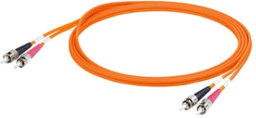 Patchkabel crossover ST/ST Kern 62,5µm 2m