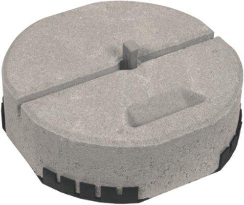 Betonsockel Ø 337 mm mit Keiltechnik und Unterlegplatte