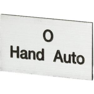 MA6-1083 Texteinlage 3 Stell.Hand 0 Auto Kunststoff schwarz/silber f.C