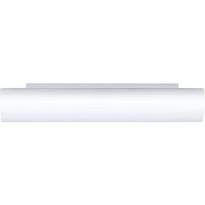 Wandleuchte weiß/Glas opal 2x40W E14 ZOLA