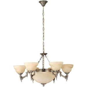 Hängeleuchte E14 9x60W brüniert/champagner MARBELLA