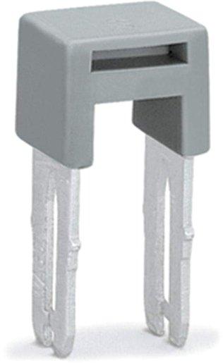 Doppelteilungsquerbrücker Nennstrom 32 A isoliert grau