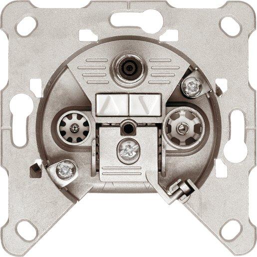 Antennen Steckdose 3-fach Durchgangsdose SAT/BK
