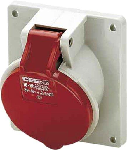 CEE-Anbausteckdose TwinCONTACT 16A 5p 400V 6h IP44