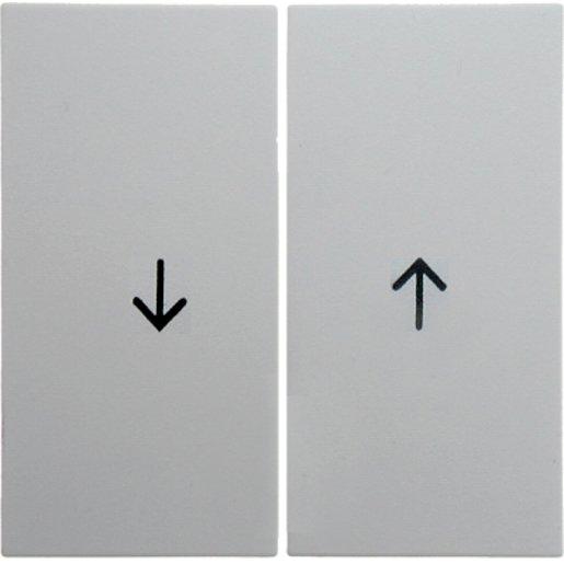 Wippen mit Aufdruck Symbol "Pfeil" S.1 polarweiß