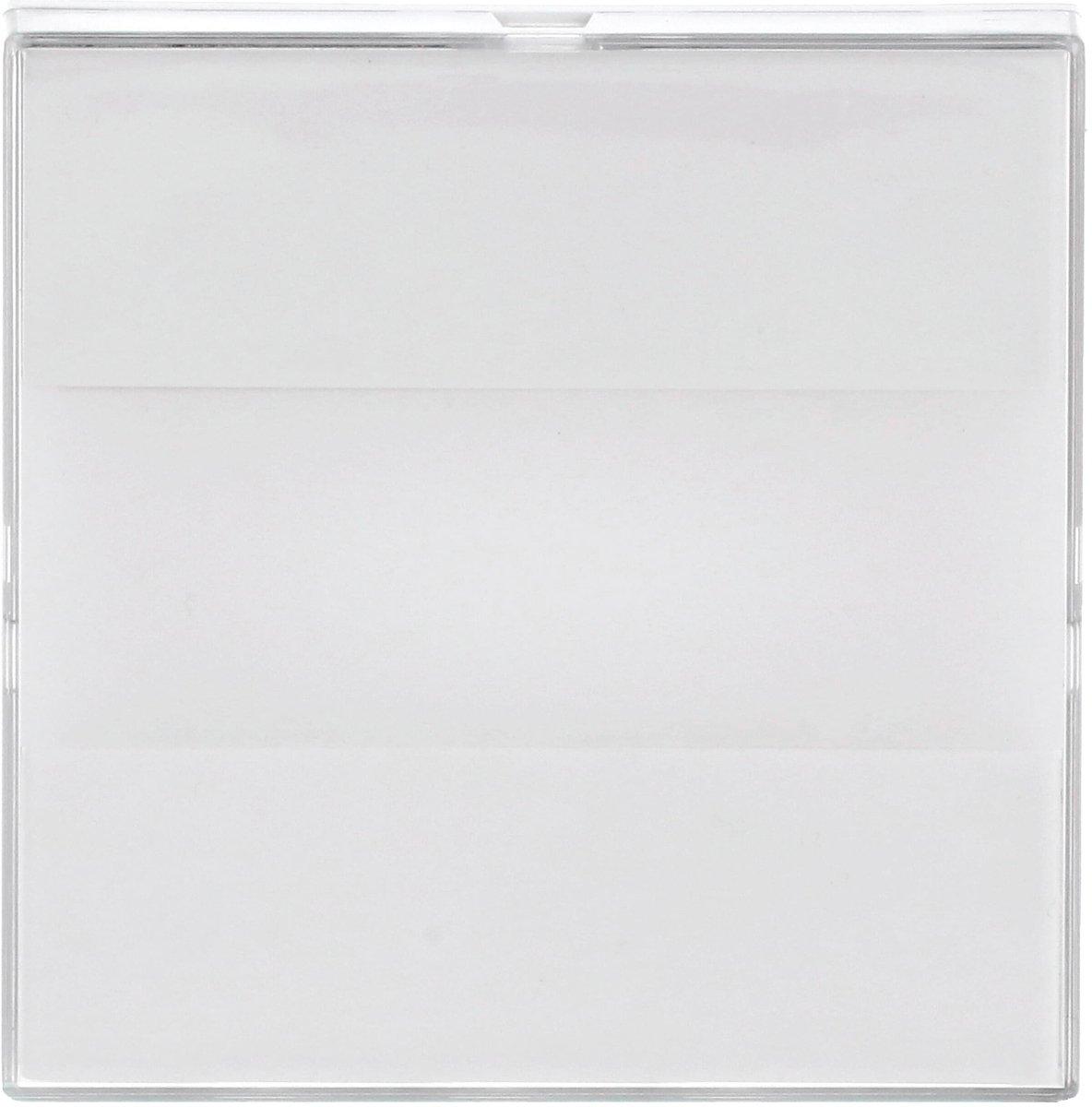 Zentralscheibe mit Beschriftungsfeld Infoline Alarm studiow - Plattform 63