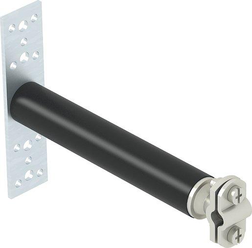 ISO-Abstandhalter mit Befestigung 800mm Alu