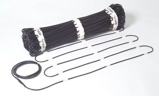 Freiflächenheizmatte DEVIsnow 300T -400V 1,0x12,0m m. Kaltleiter 10m