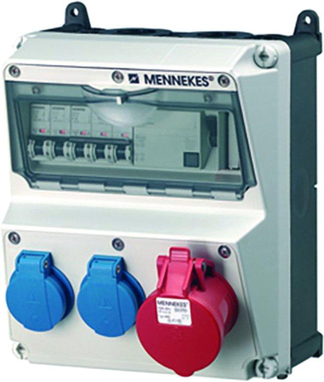 Steckdosen-Kombination AMAXX 2 x SCHUKO / 1 x CEE 16A