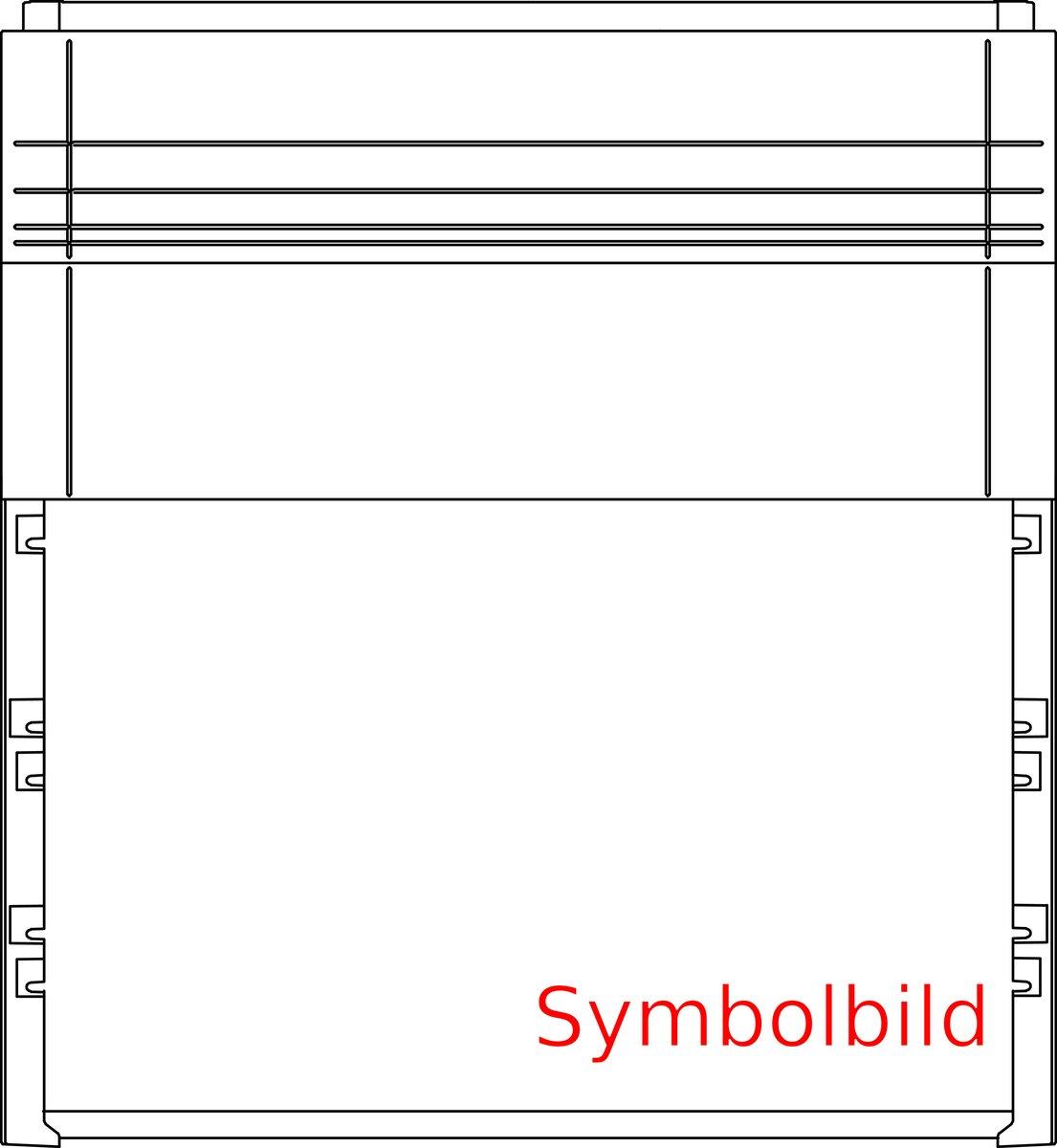 Kunststoffsockel steckbar 1200 mm