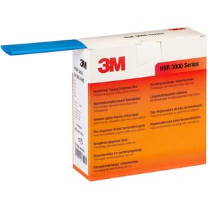 Warmschrumpfschlauch dünnwandig o. Schmelzkleber 18/6mm 3:1 blau Box