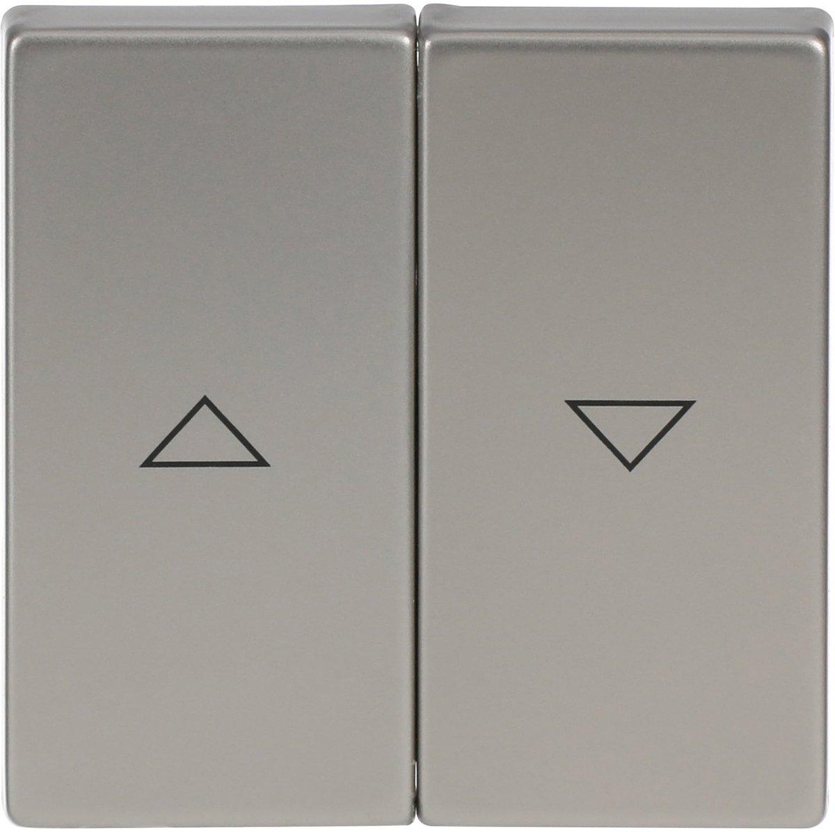 Wippe pur edelstahl für Unterputz Jalousieschalter/-taster Edelstahl