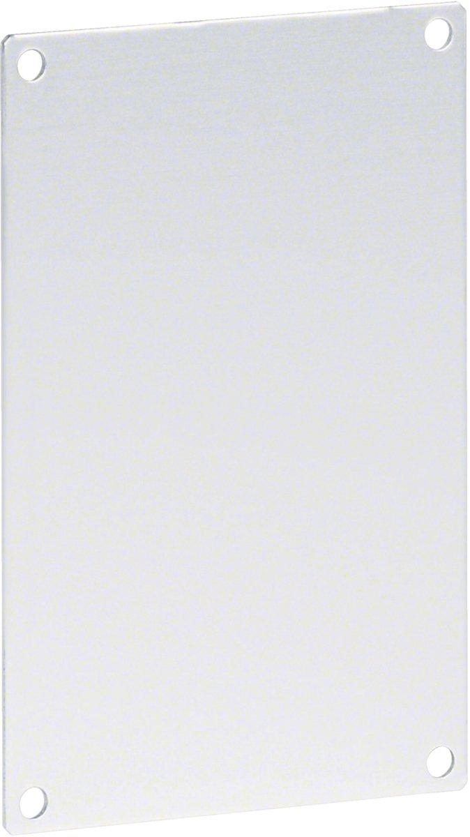 Endplatte für Brüstungskanal 65x100 mm Alu Natureloxiert L 6532ELN