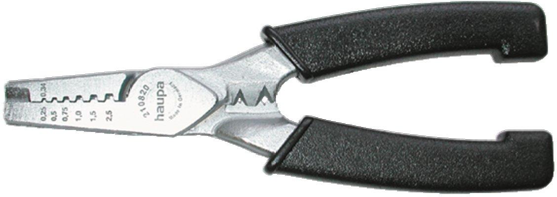 Crimpzange Aderendhülsen 0,25 - 2,5 mm²