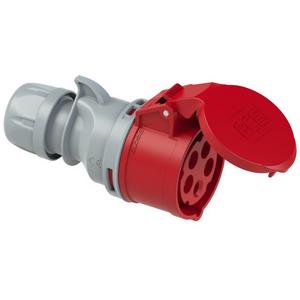 CEE-Kupplungssteckdose 16A 5p 6h IP44 TT 400V