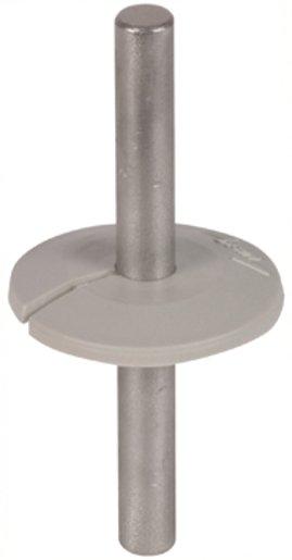 Manschette als Tropfwasserkante PVC grau Ø 37 mm