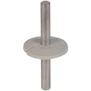 Manschette als Tropfwasserkante PVC grau Ø 37 mm