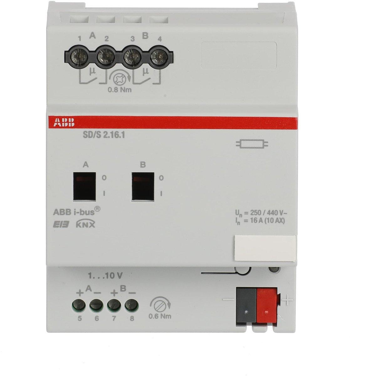 Schalt-/Dimmakt 2f 16A REG