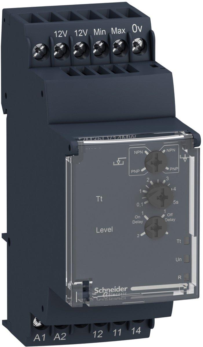 Niveaurelais 1W diskret 24-240V RM35LV14MW