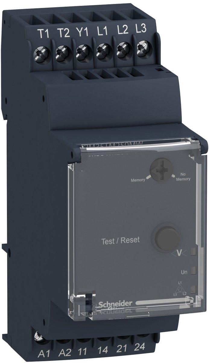 Phasenüberwachungsrelais 3PH.2S PTCTEST RM35TM250MW