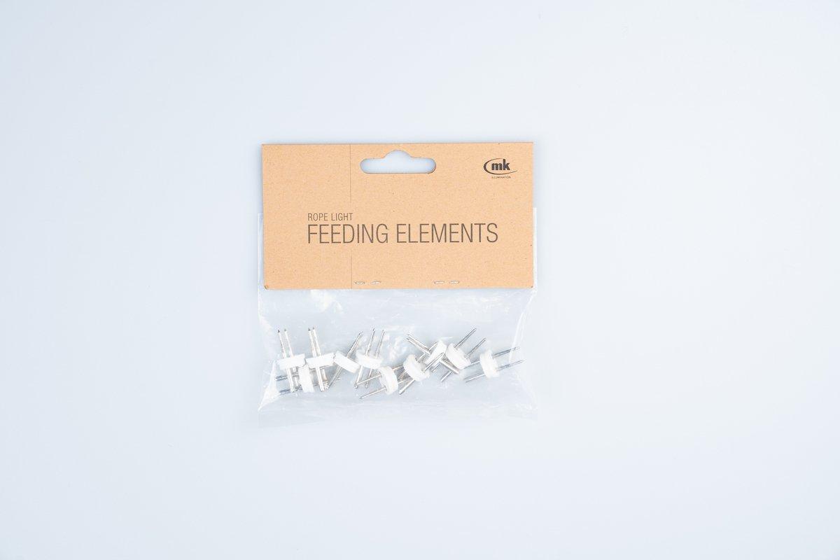 Lichtschlauch Einspeisepins