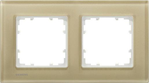 2-fach Glas Rahmen DELTA miro Glas ARENA 161x90mm