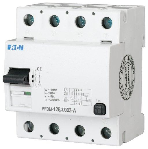 FI-Schutzschalter  100A 4-polig 30mA Typ AC kurzverz.