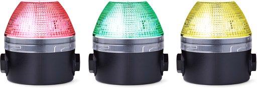 LED-Mehrfarbenleuchte rot-gelb-grün 230/240 V AC