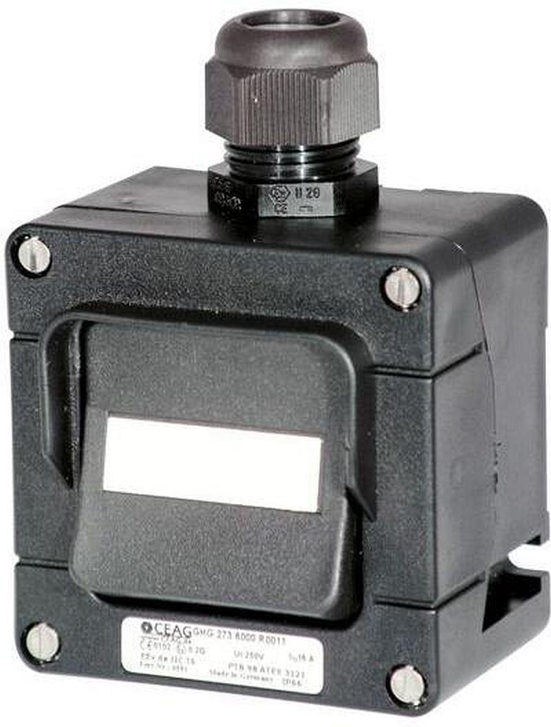 Ex-Installationsschalter 16 A Zone 1/21 Ein/Ausschalter 2-polig 1xM25