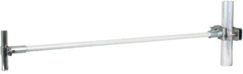 DEHNiso-Distanzhalter II mit Rohrschelle für Rd. 16 mm L690mm