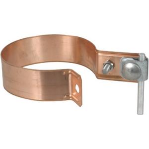 Zweimetall Regenrohrschelle Cu / St/tZn Rohr Ø (d1): 100 mm