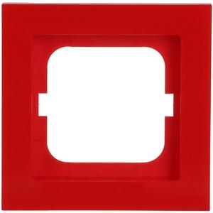 Abdeckrahmen 1-fach rot - Busch-axcent