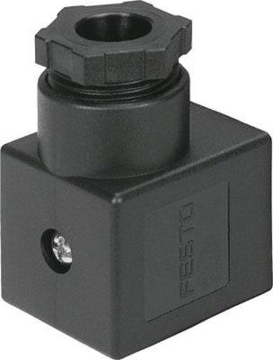 Steckverbinder MSSD-C Dose gewinkelt für Magnetspulen Bauform A 250V AC / 3p