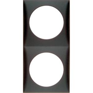 Abdeckrahmen 2-fach Integro Flow anthrazit / matt