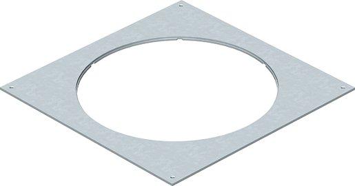 Montagedeckel 350-2/3 für R9 383x383x4 St FS