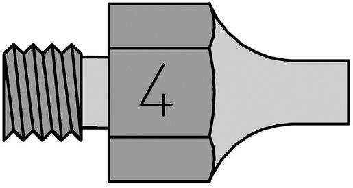 Saugdüsen mit Gewinde - Düsenlänge 18 mm