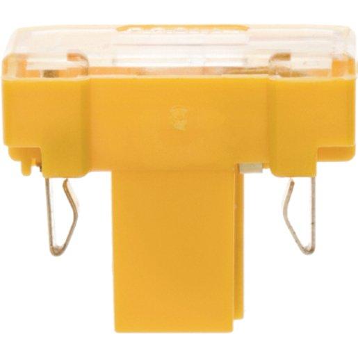 Glühaggregat mit N-Klemme Modul Einsatz gelb