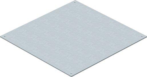 Blinddeckel für UZD350-2/3 383x383x4 St FS