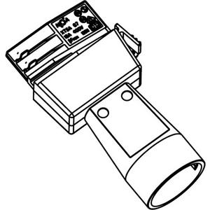 Zubehör Schuko-Adapter ITSA67S-3 weiß 16A 250/400V