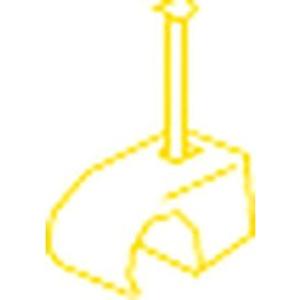 BI-Kralle-Nagelschelle 2723/25 Stahlnagel verzinkt Ø 2mm braun