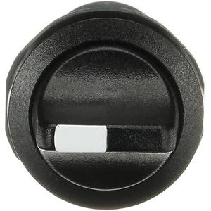 Wahlschalter schwarz 3 Stellungen 2S
