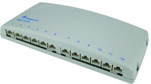 Patchpanel MPD 12-HS 12XRJ45 geschirmt AP