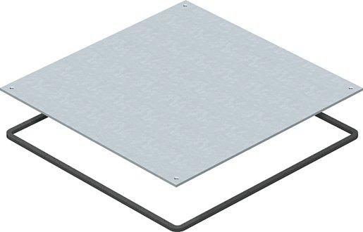 Blinddeckel UZD350-2/3 für Nasspflege 383x383x4 St FS