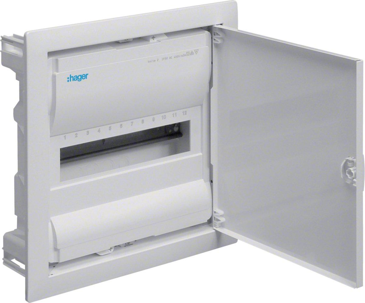 Unterputz-Kleinverteiler 1-reihig 12M mitTür UP IP30