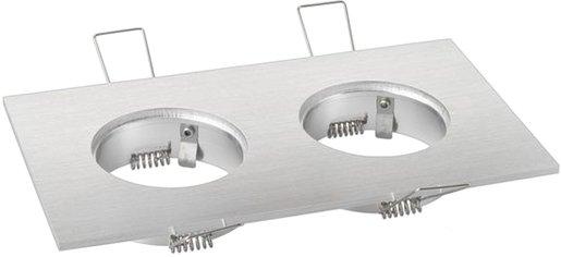 Luzern Dekorrahmen LT05300S1 ohne LED 1-fach Aluminium