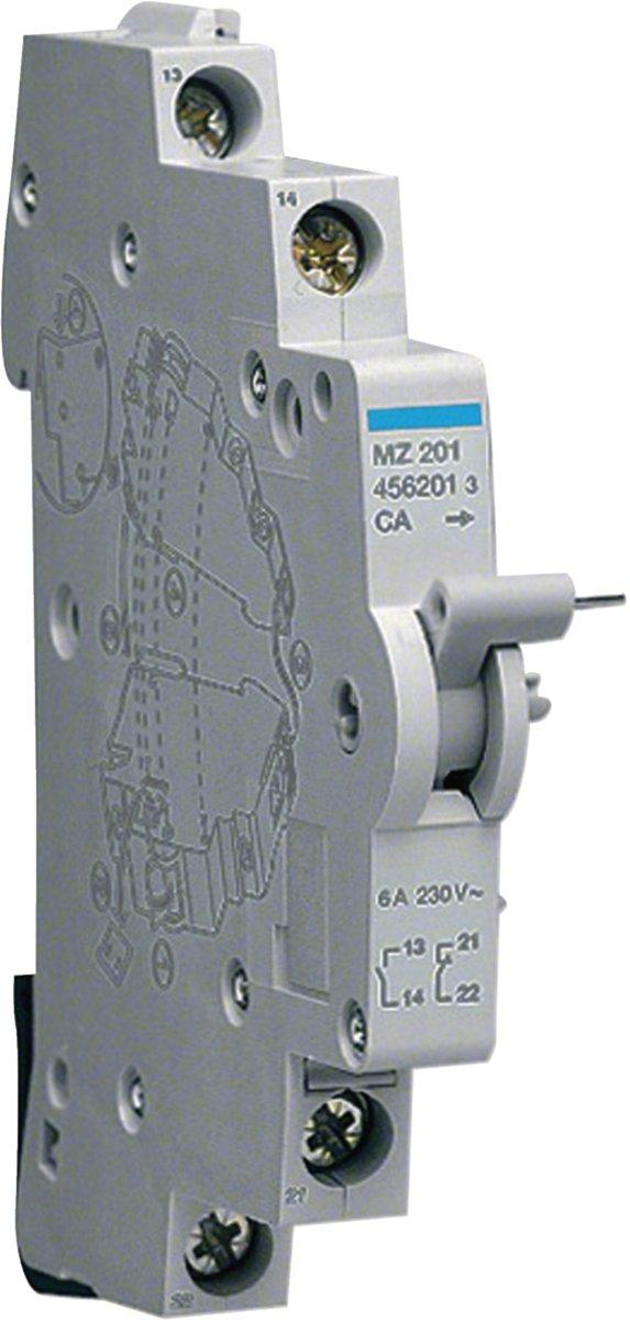 Hilfskontakt für MCB RCBO < 125A 1 Schließer und 1 Öffner 6A 240V