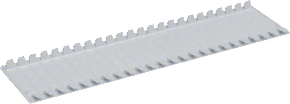 Abdeckstreifen brechbar 12 Module steingrau 219 mm
